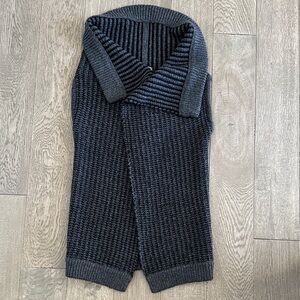 James Perse Dark Gray Cardigan Sweater